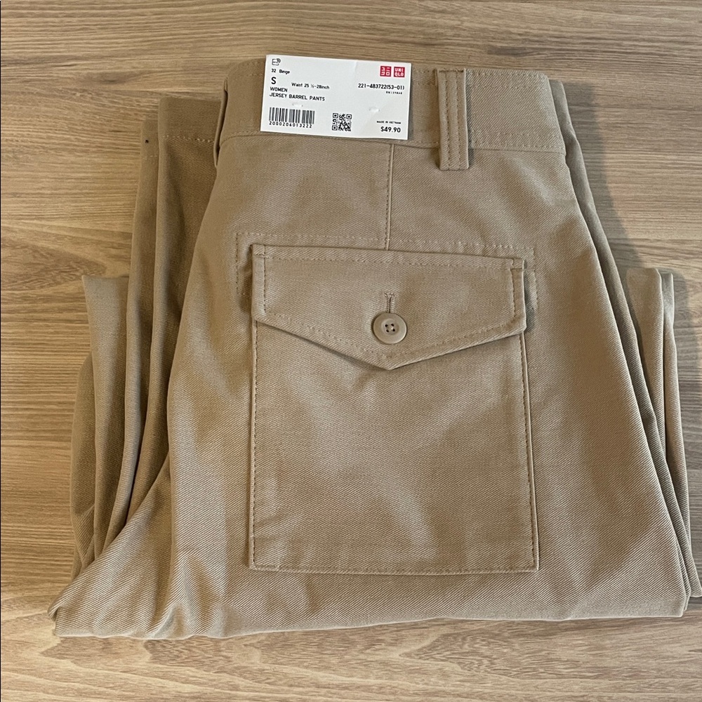 UNIQLO Women’s Barrel Jersey Pant